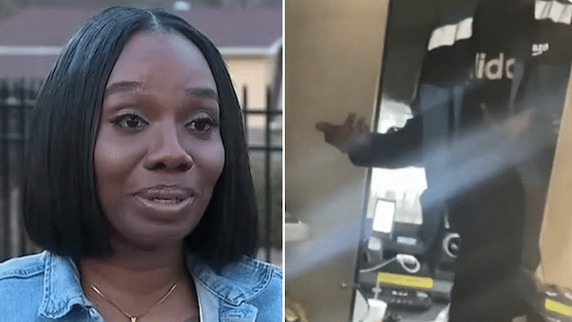 Terrika Currence catches Amazon driver trying to steal her puppy dog